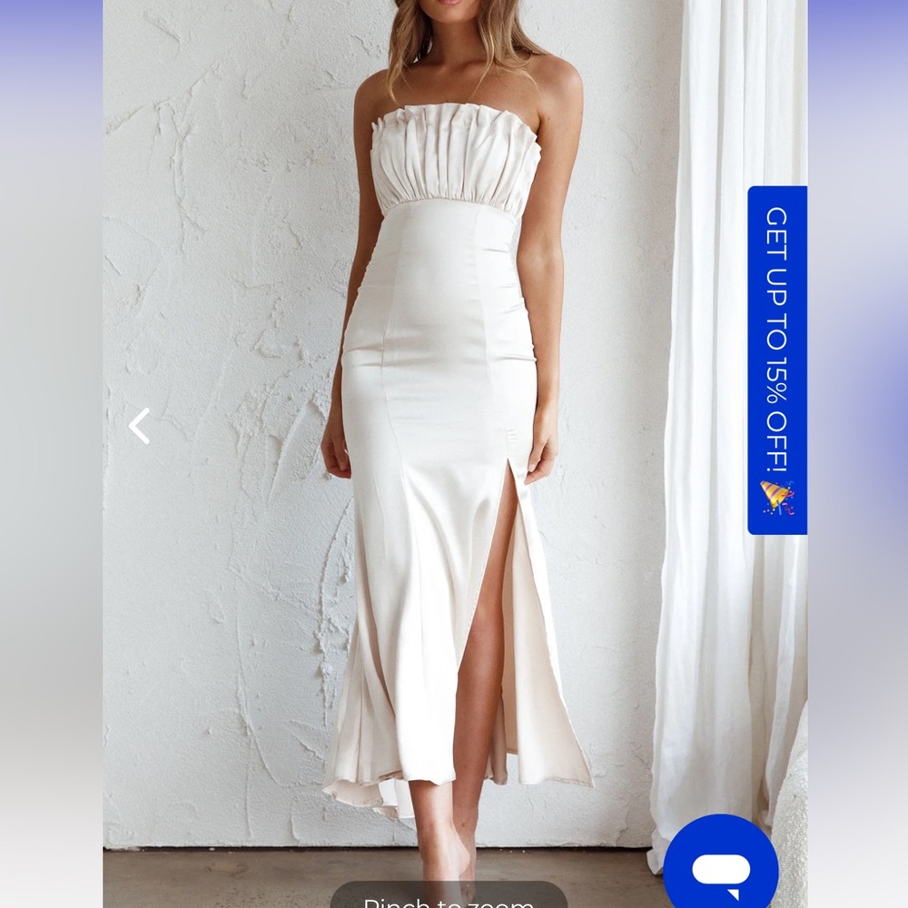 Selfie Leslie Strapless Dress